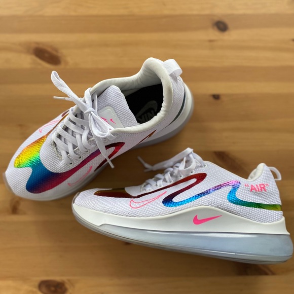 nike rainbow sneakers